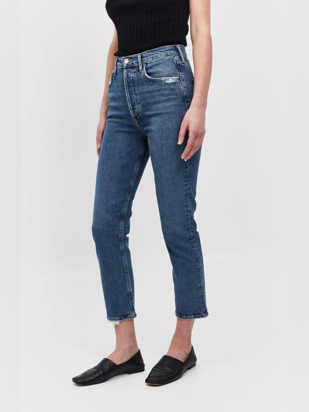 Agolde Riley crop size 25 - Picture 2 of 7